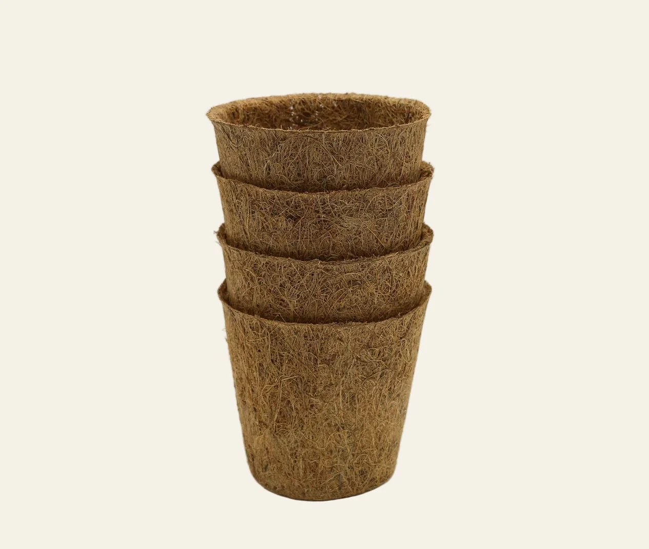 10cm Coir Plant Pots – 100% Biodegradable Pots & Peat-Free | Starter Pots - Image 3