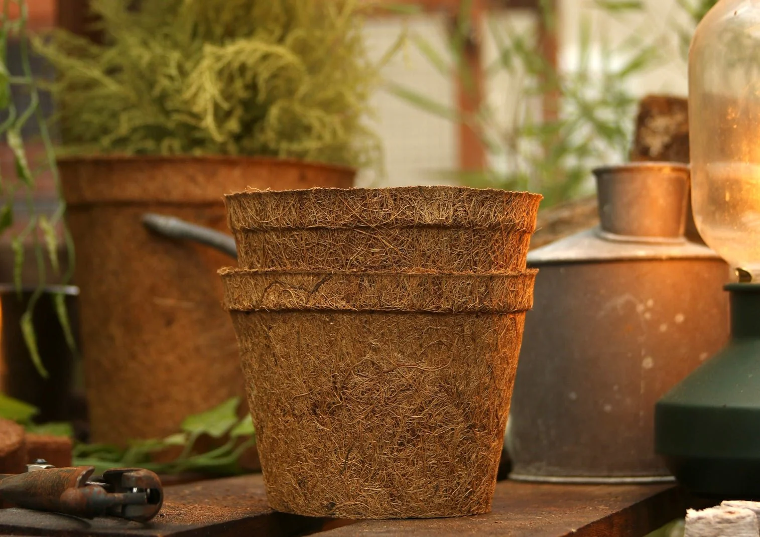 13cm Coir Plant Pots – 100% Biodegradable Pots & Peat-Free 1L | Ideal for Sowing & Growing - Image 7