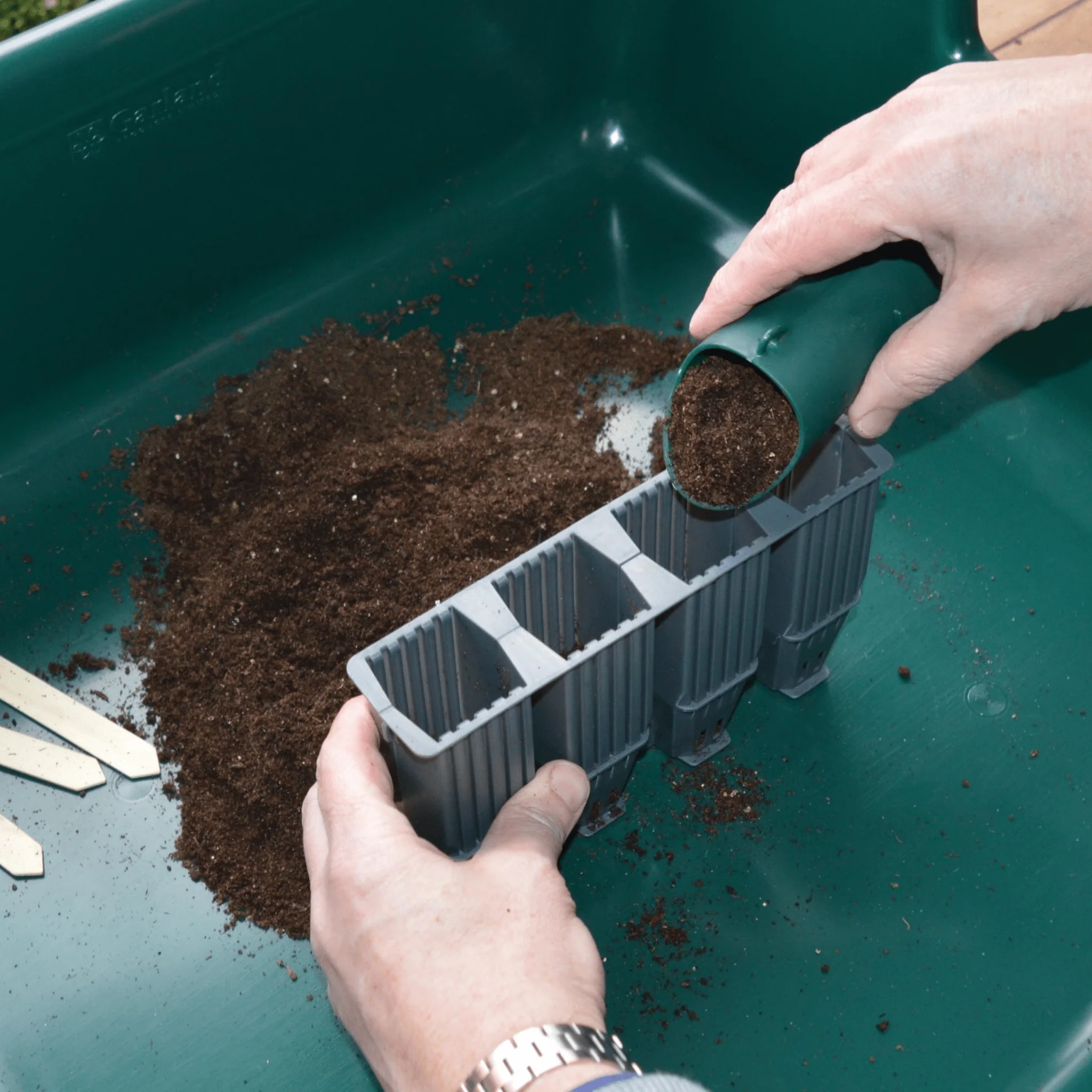 28 Cell Deep Root Seed Success Kit, Deep Cell Propagator for Long Rooted Plants - Image 10